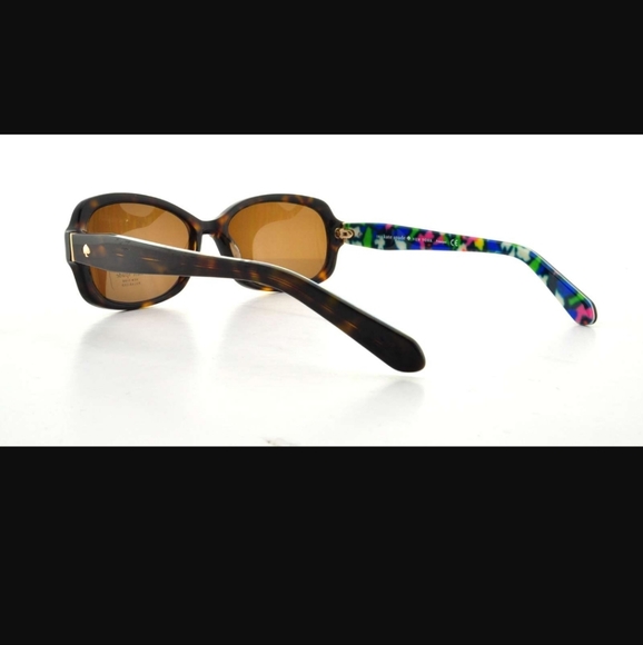 Kate Spade New York Polarized Sunglasses DARYA/PIS TORTOISE FLORAL. - Picture 5 of 16